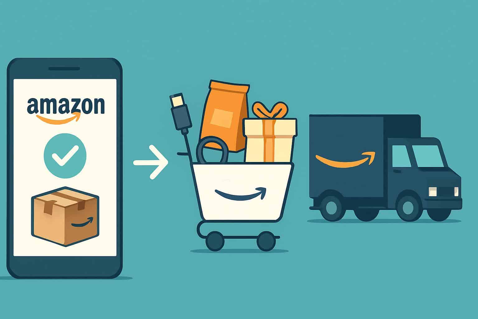 Amazon Add to Delivery button shown adding items to an order after checkout