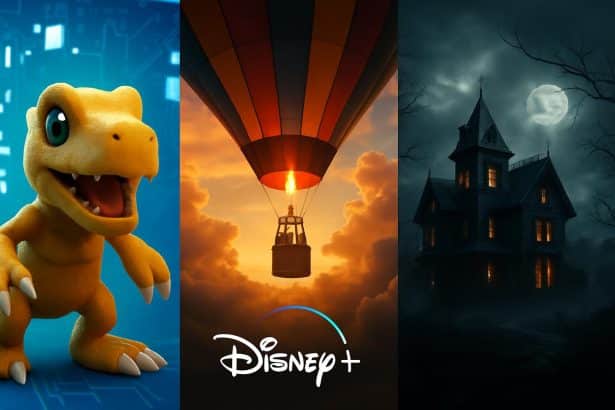 Digimon, Balloonist, and Something Wicked streaming on Disney+