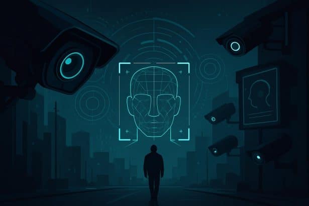 AI security systems using facial recognition and predictive policing raise privacy fears