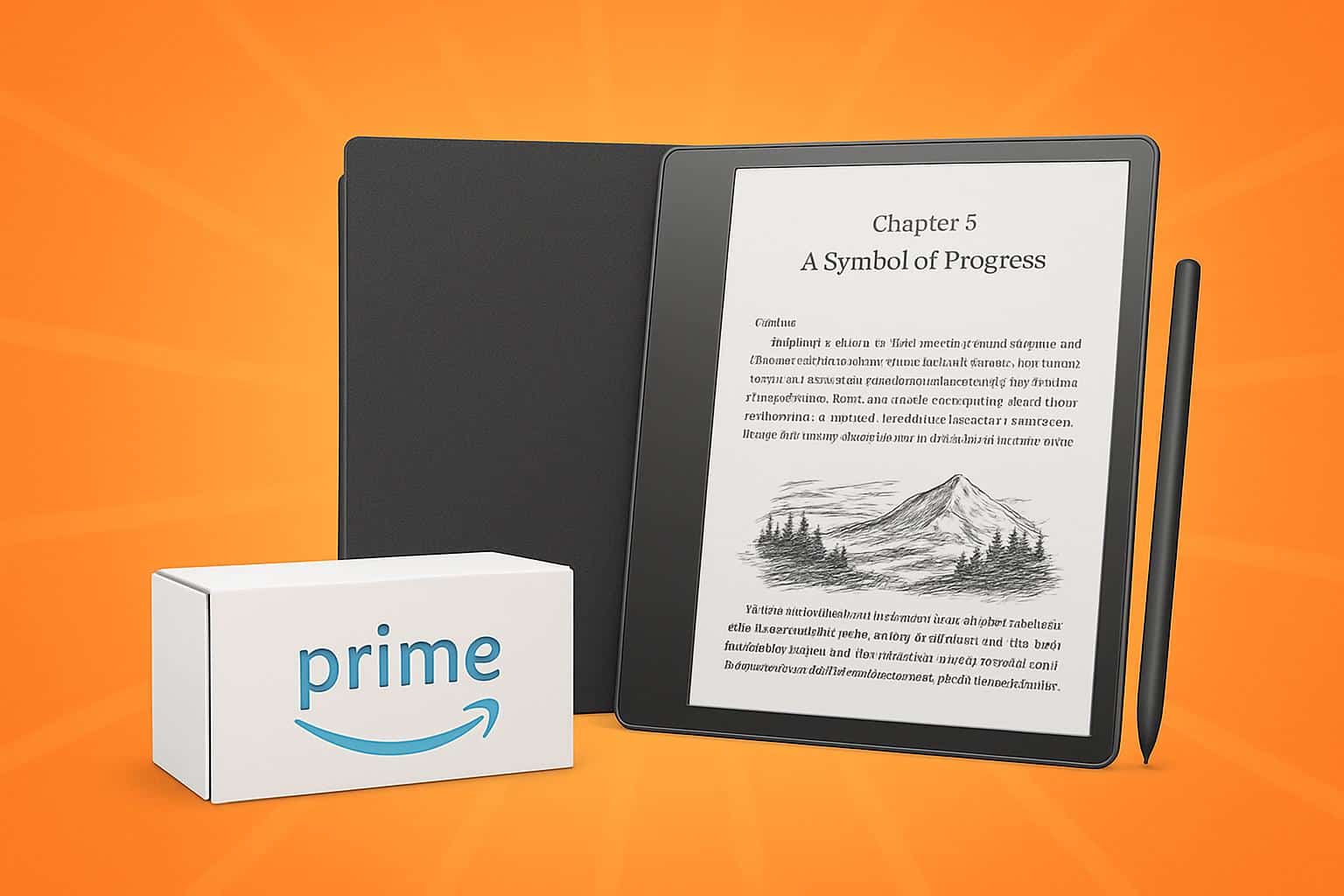 Kindle Scribe bundle with stylus and cover at 32% off Amazon Prime Day deal