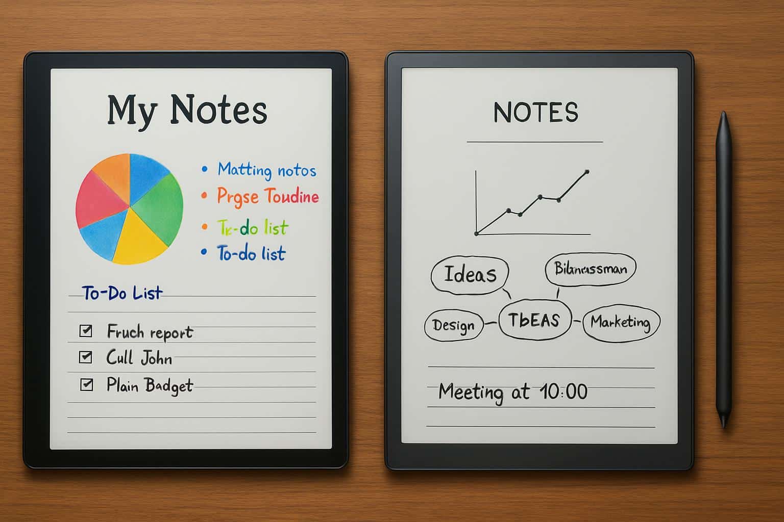 Kindle Scribe vs ReMarkable Paper Pro side-by-side comparison of e-ink writing tablets