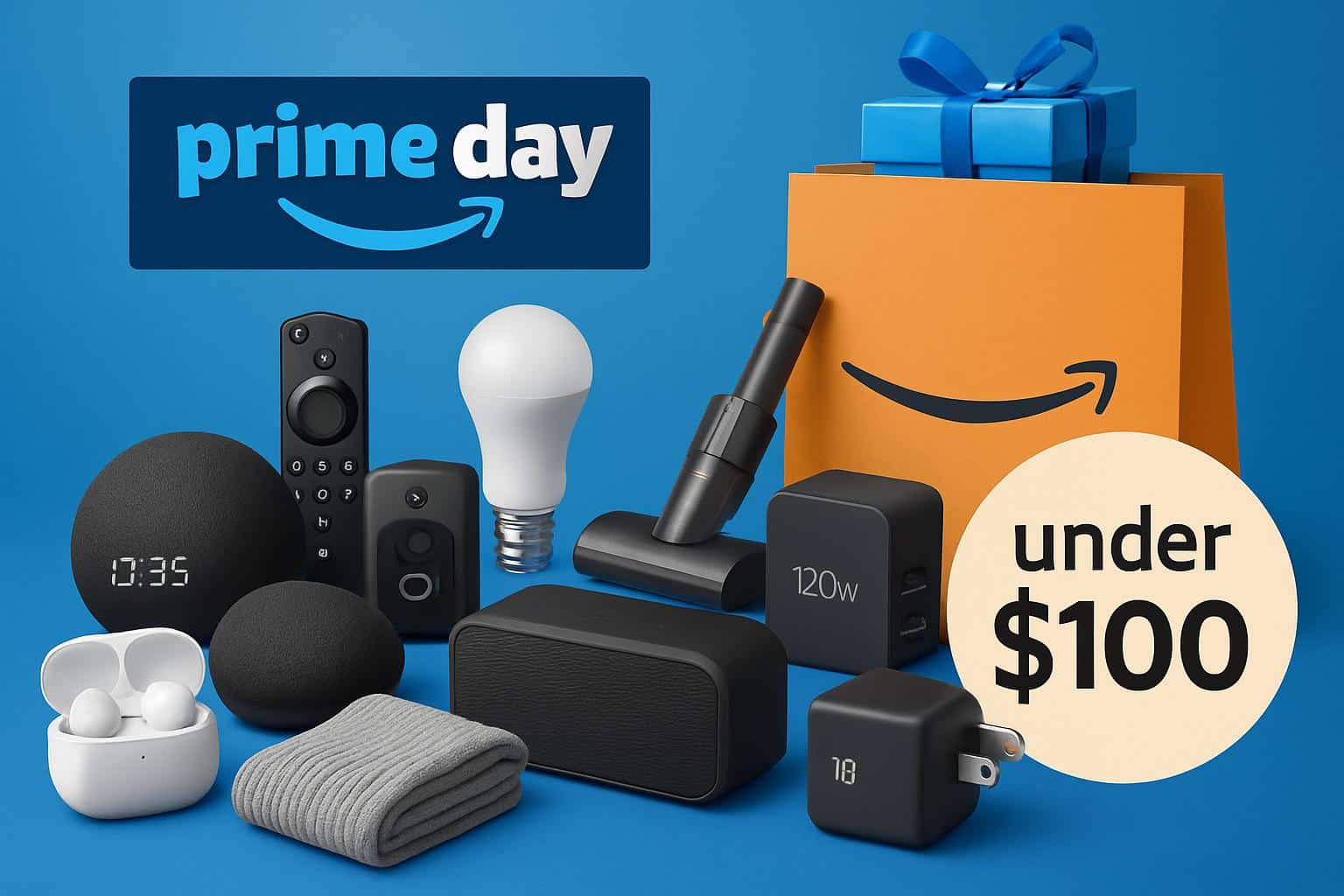 Amazon Prime Day under 0 deals on tech, kitchen, and home essentials