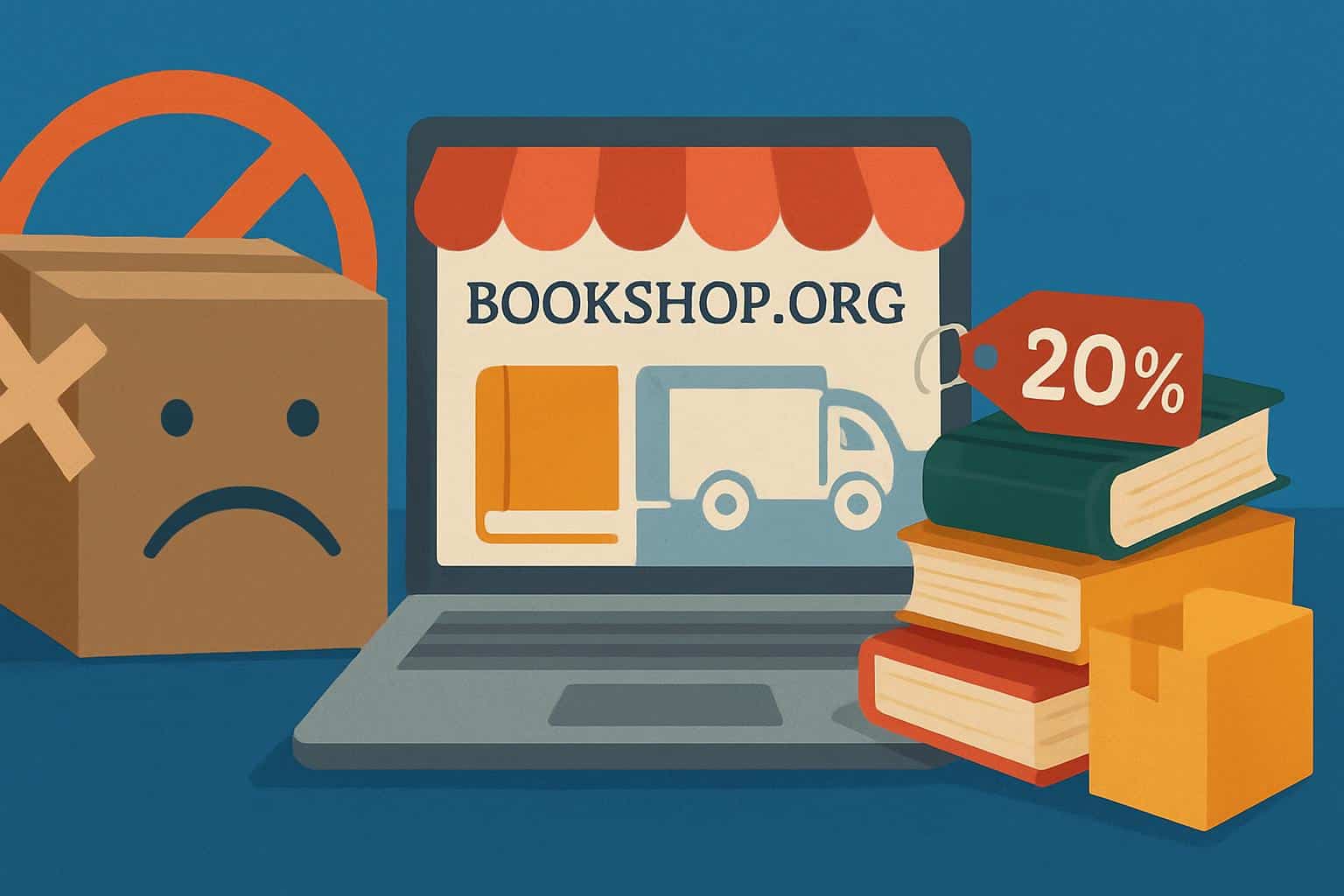 Bookshop.org Anti-Prime Day sale with free shipping on books