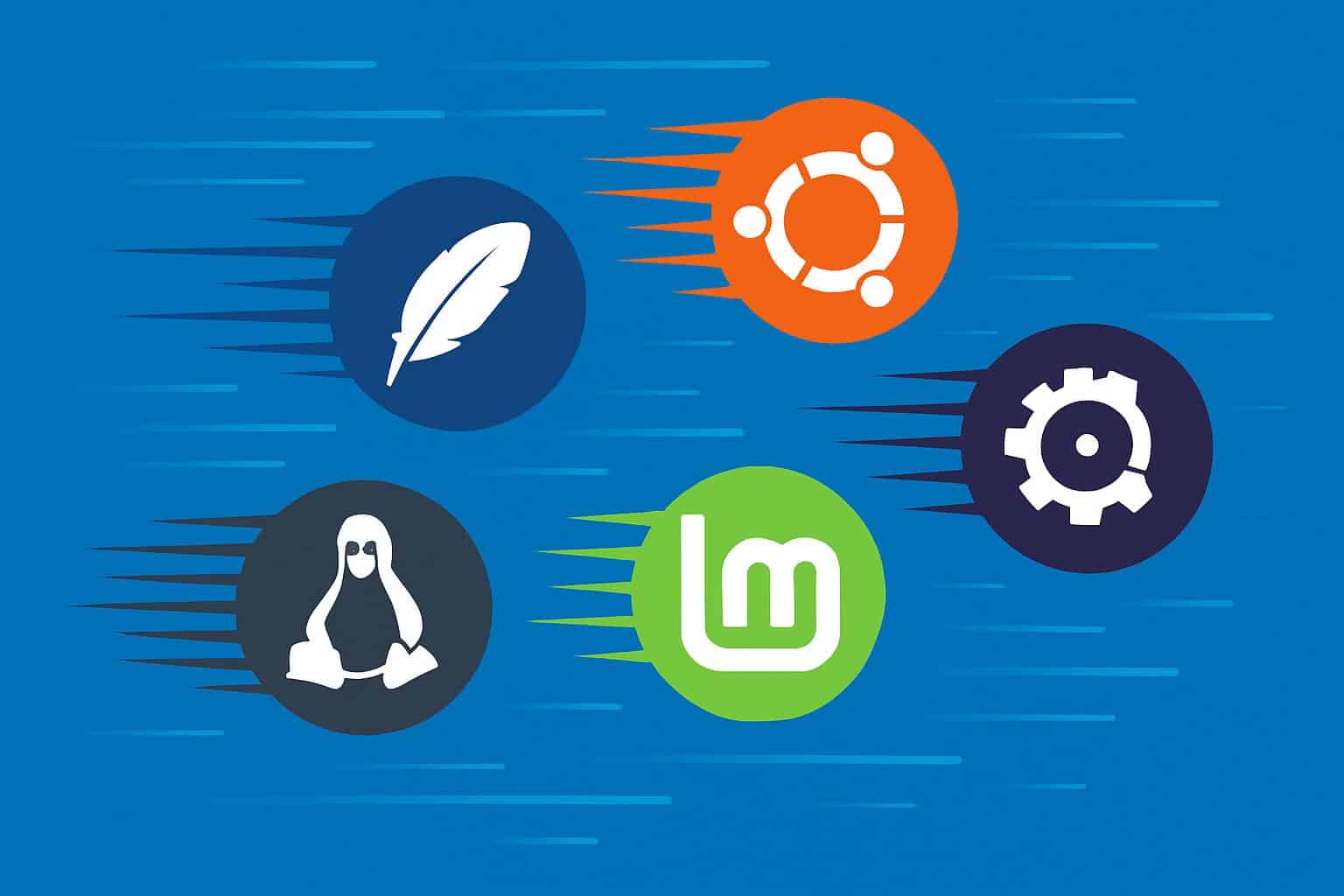Five lightweight, fast, free Linux distros for quick performance