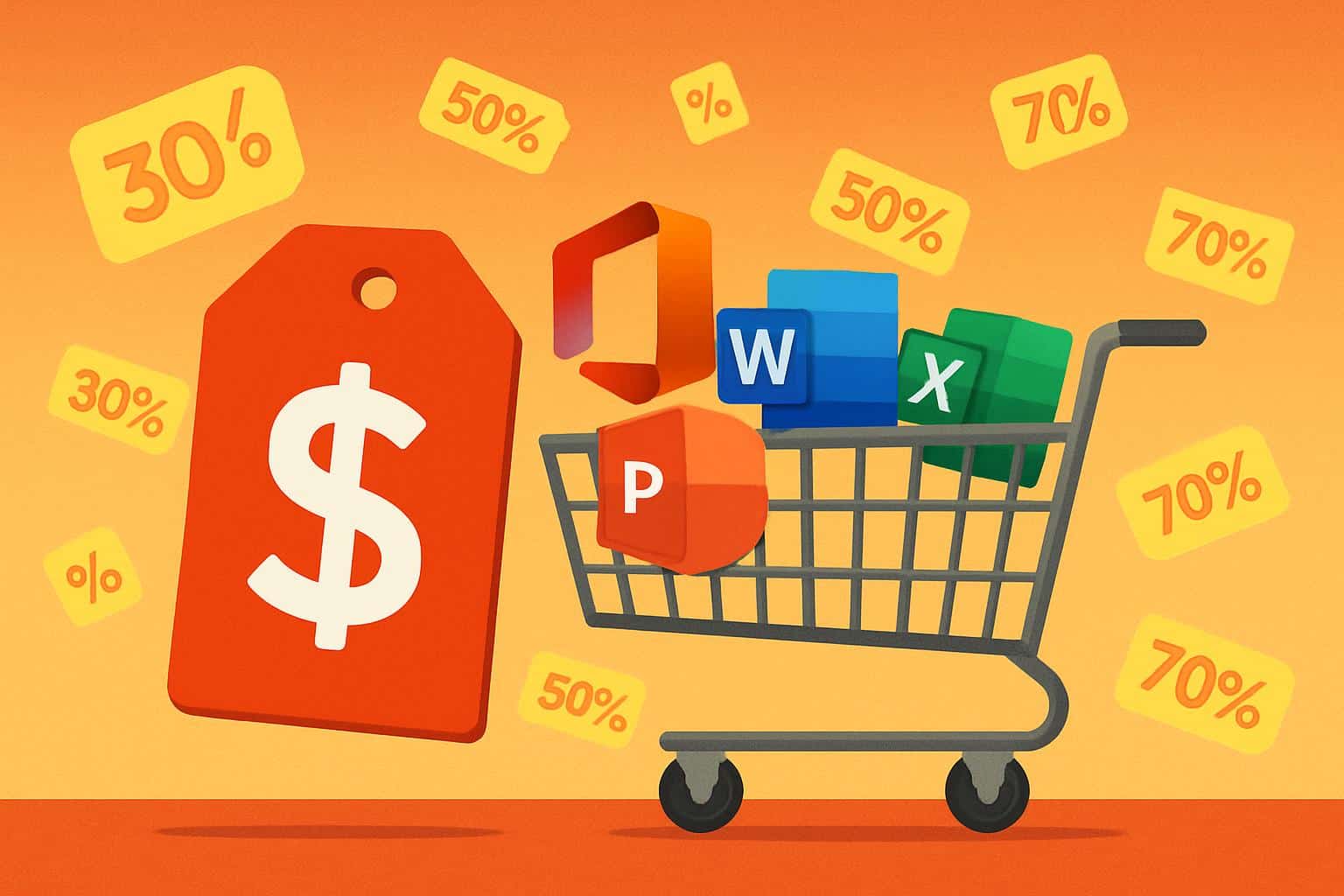 Microsoft Office apps sale with massive discounts on Word, Excel and PowerPoint