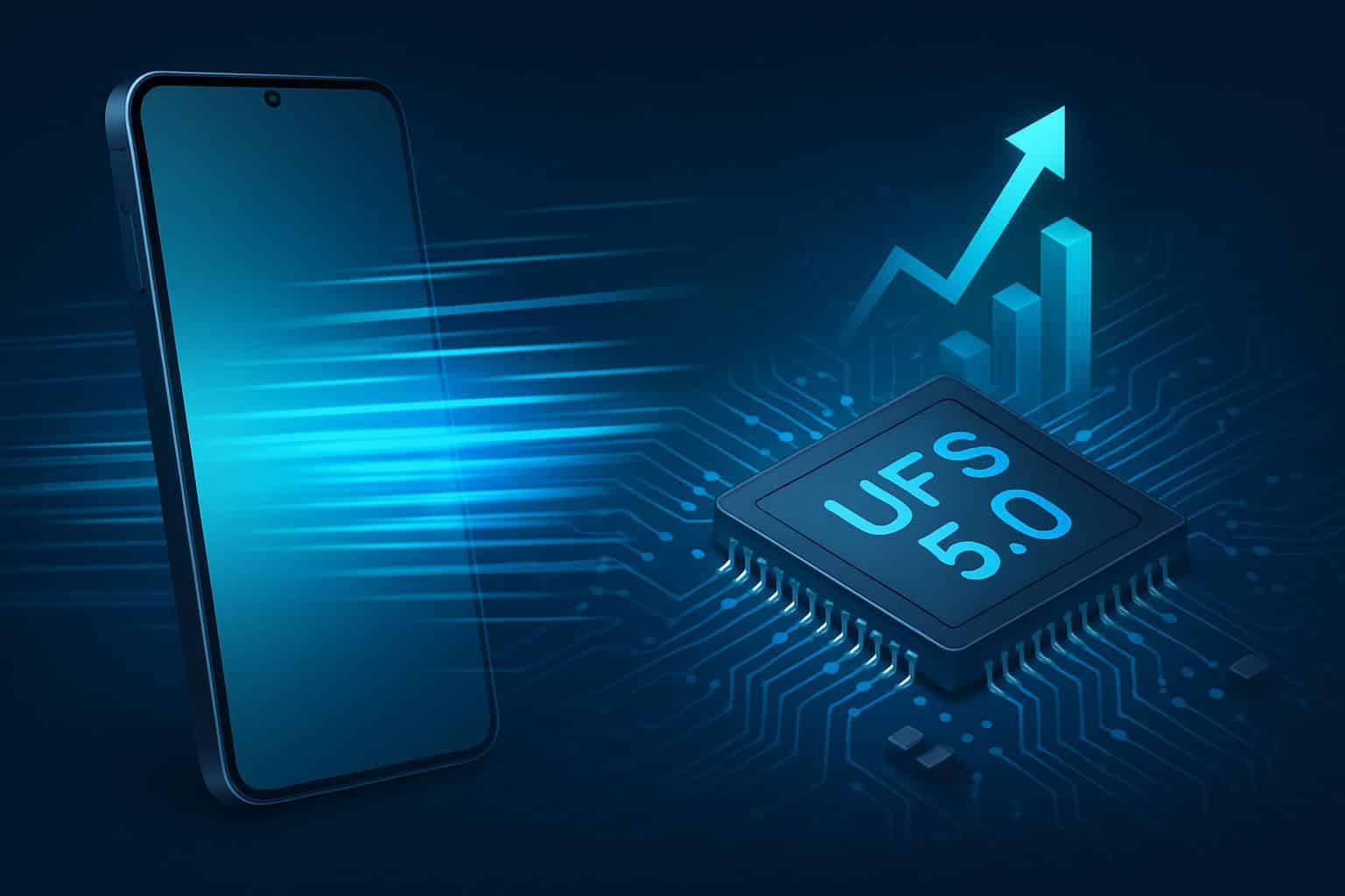 UFS 5.0 mobile storage powering faster, more efficient smartphones