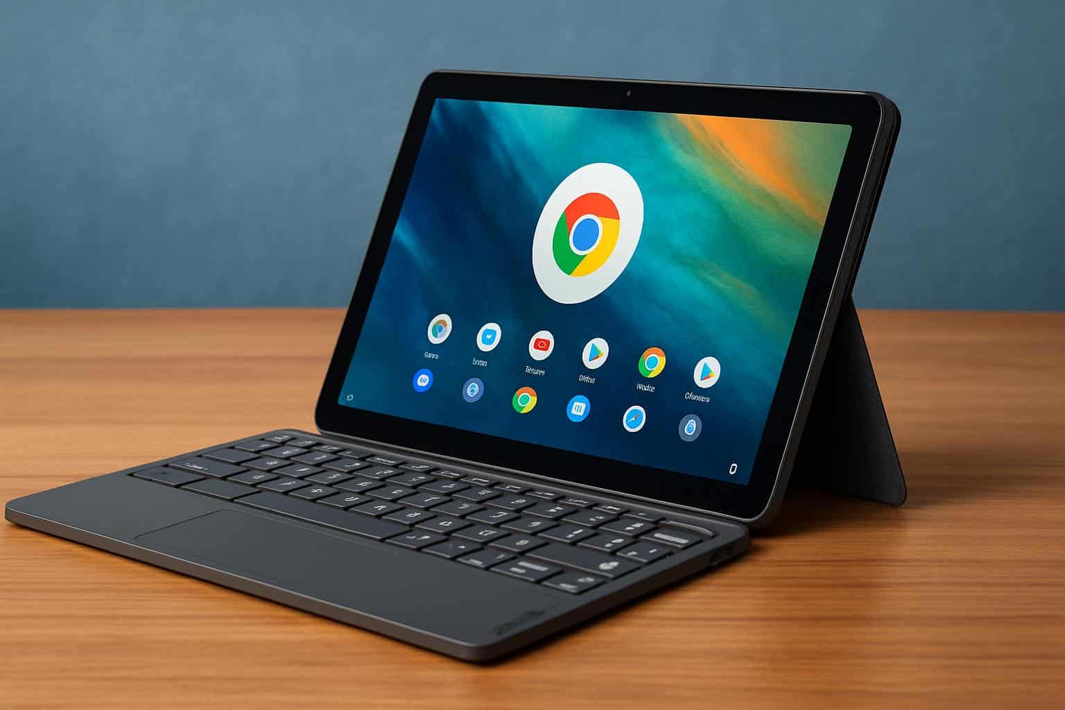 Lenovo Chromebook Duet with detachable keyboard showcasing the best 0 laptop deal