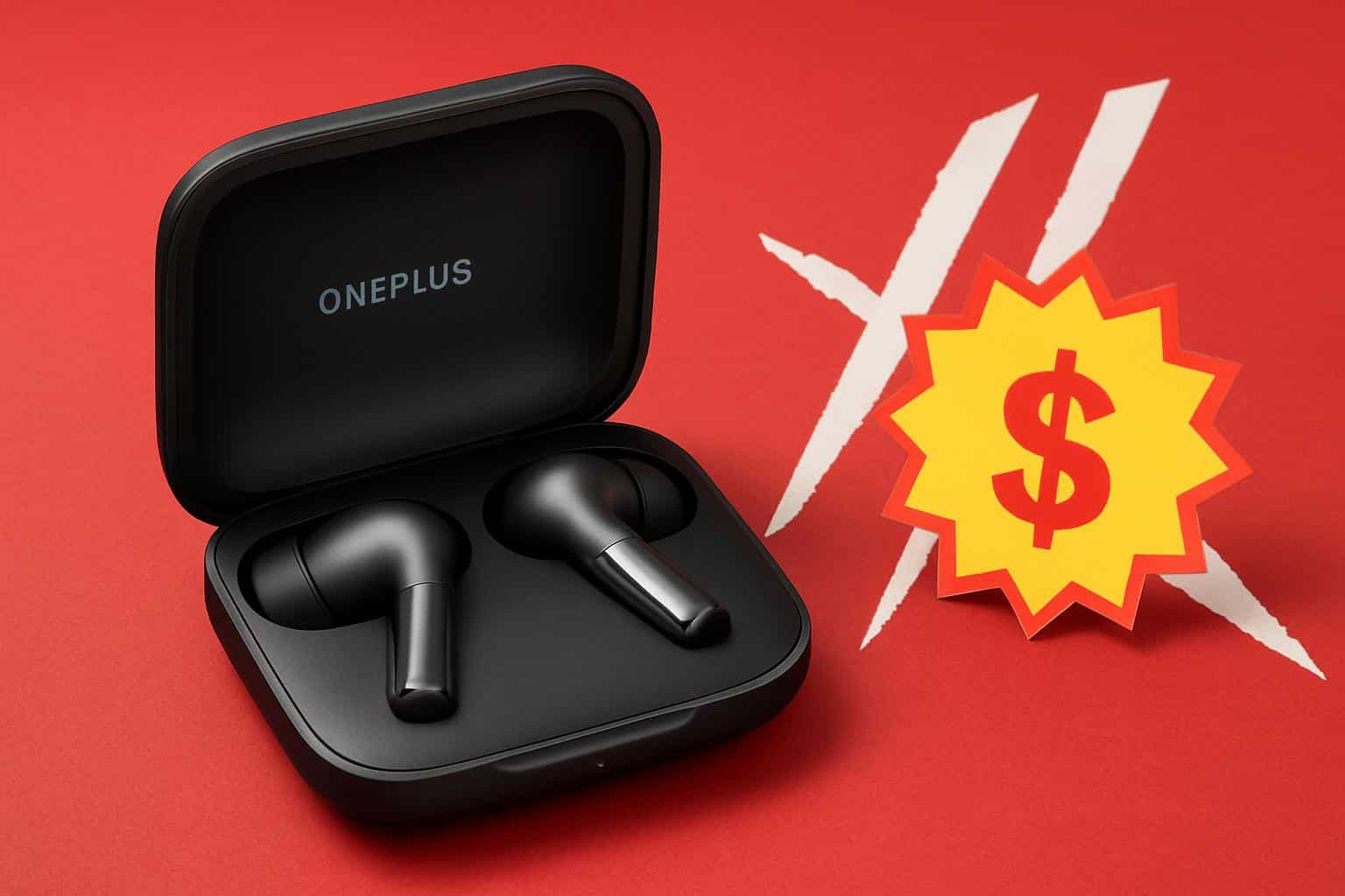 OnePlus Buds Pro 3 wireless earbuds and case, Prime Day sale at lowest price