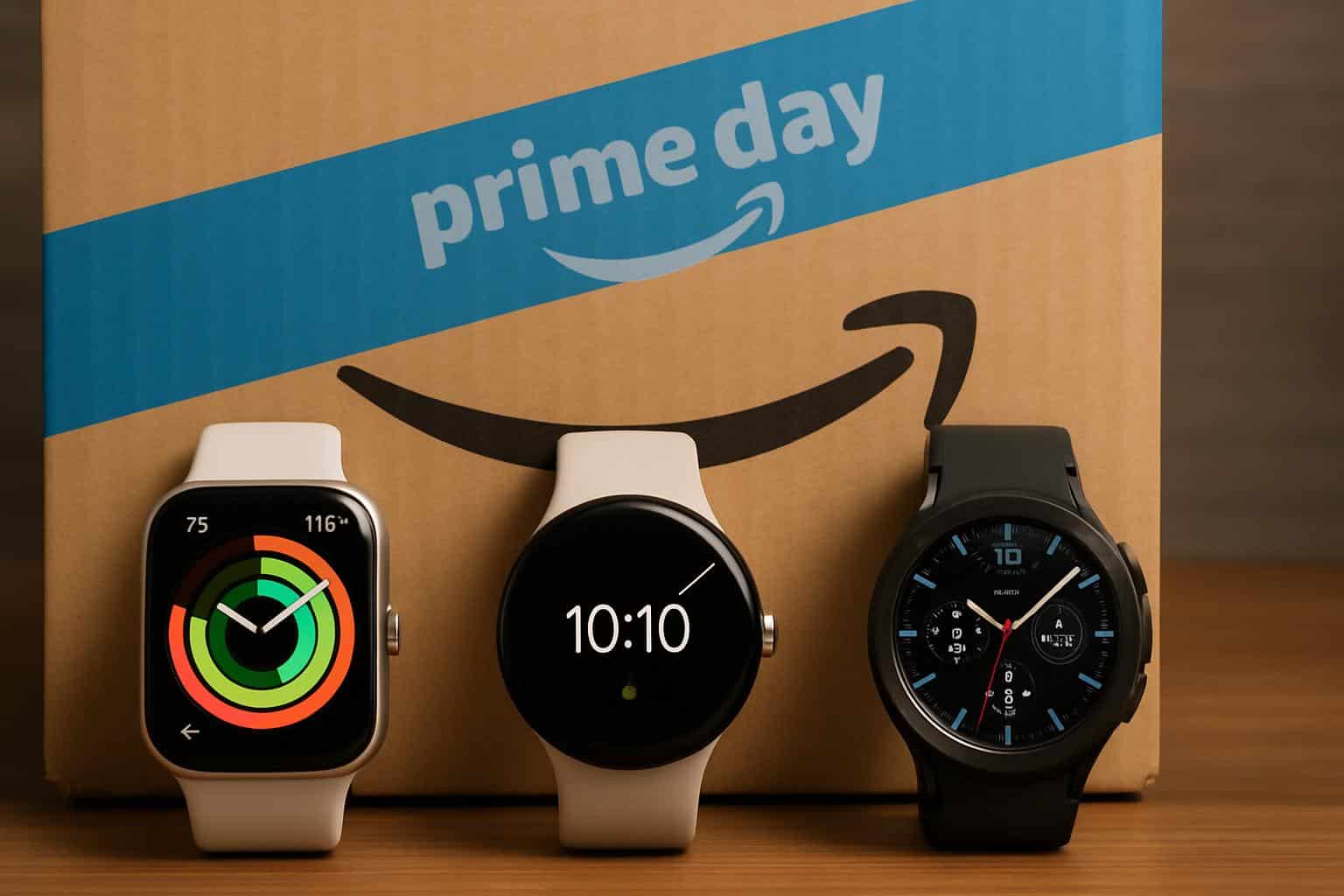 Amazon Prime Day smartwatch deals, lineup of top models with discount tags