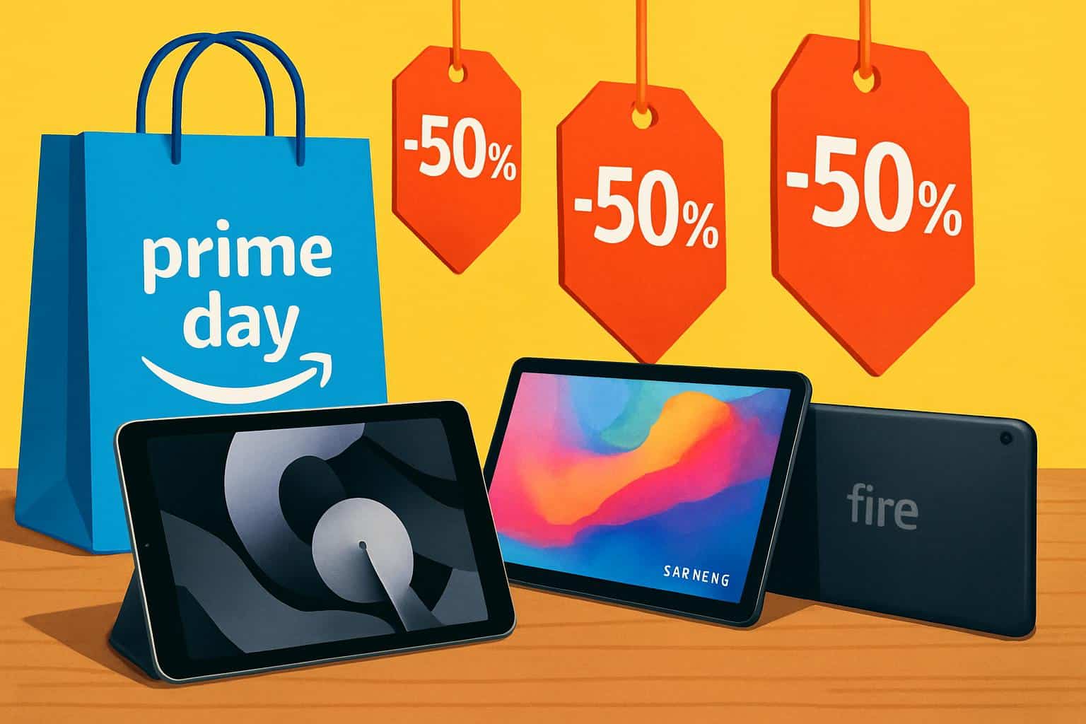 Prime Day tablet deals: up to 50% off Apple iPad and Samsung Galaxy Tab