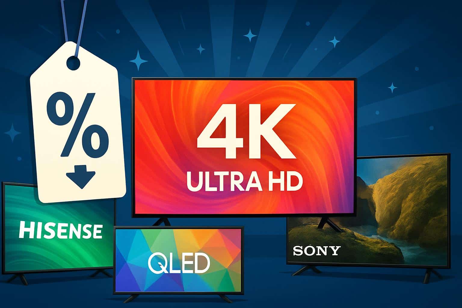 Prime Day 4K TV deals save up to 60% on Hisense, Samsung and Sony TVs