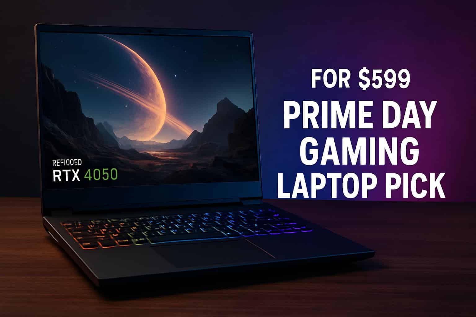 Top Prime Day gaming laptop pick priced at 9