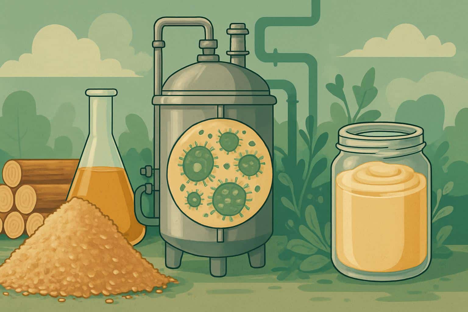 Estonian startup transforms sawdust into edible fat for sustainable food production