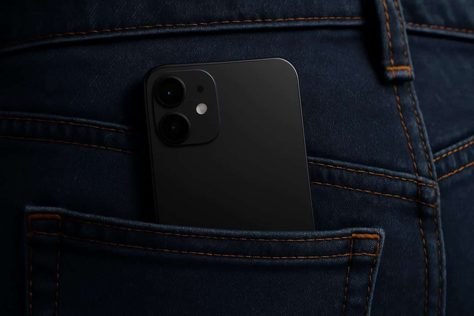 Apple iPhone Air's ultra-thin design nearly disappears in a pocket