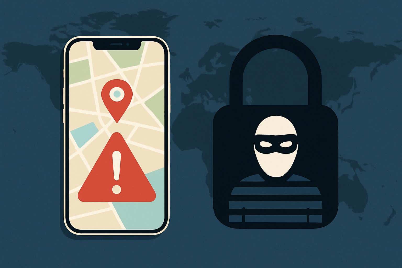 Find My iPhone alert and map pins reveal large iPhone theft ring