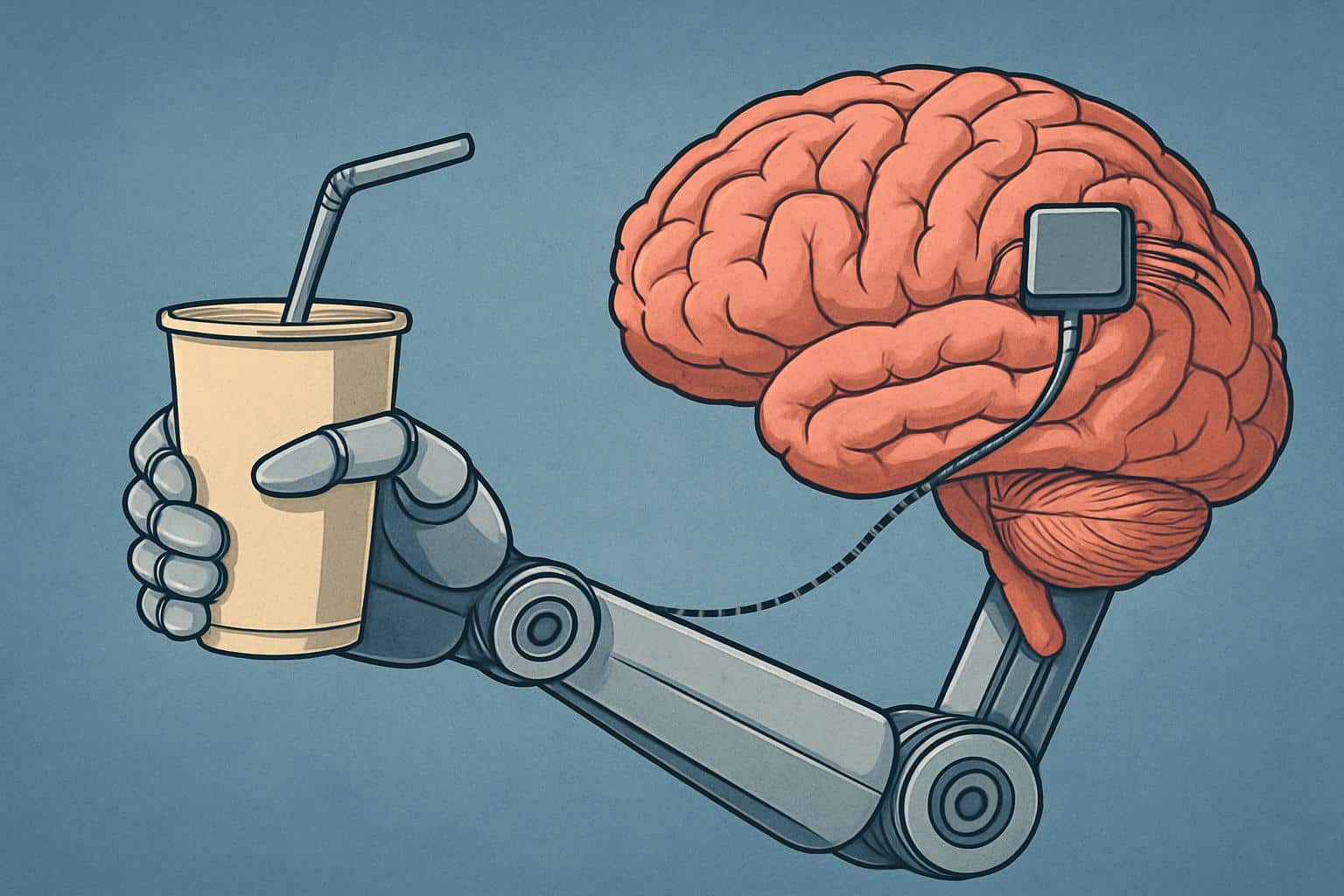 Neuralink brain implant enables mind-controlled robotic arm via brain-computer interface