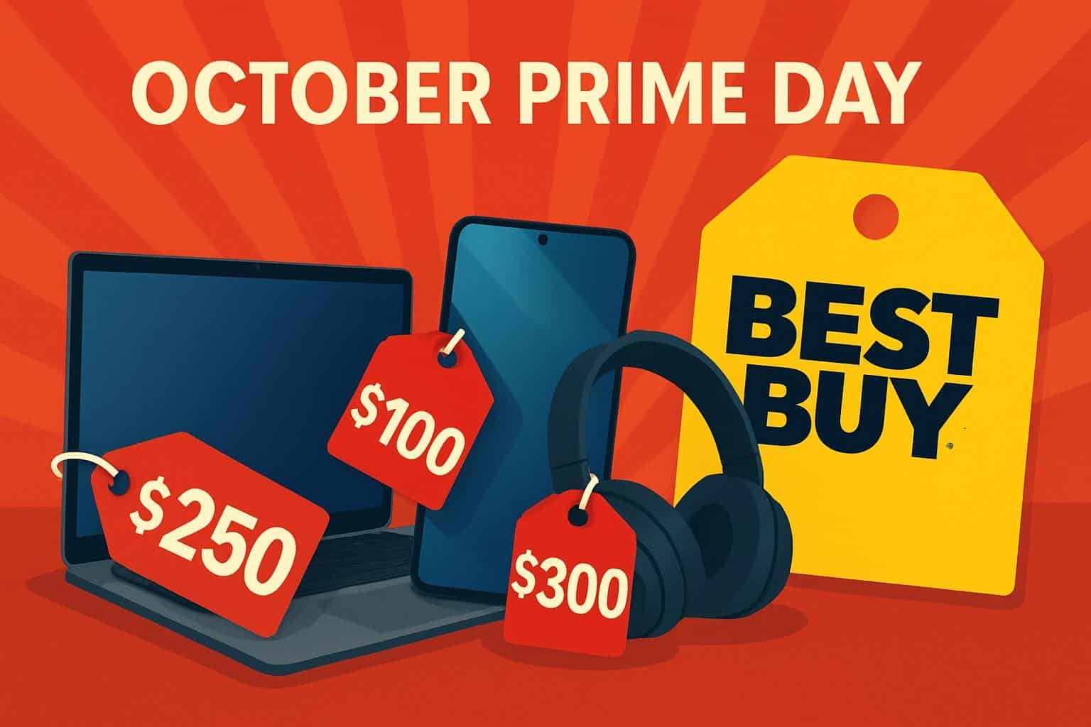 Best Buy Prime Day deals on electronics, savings up to $300