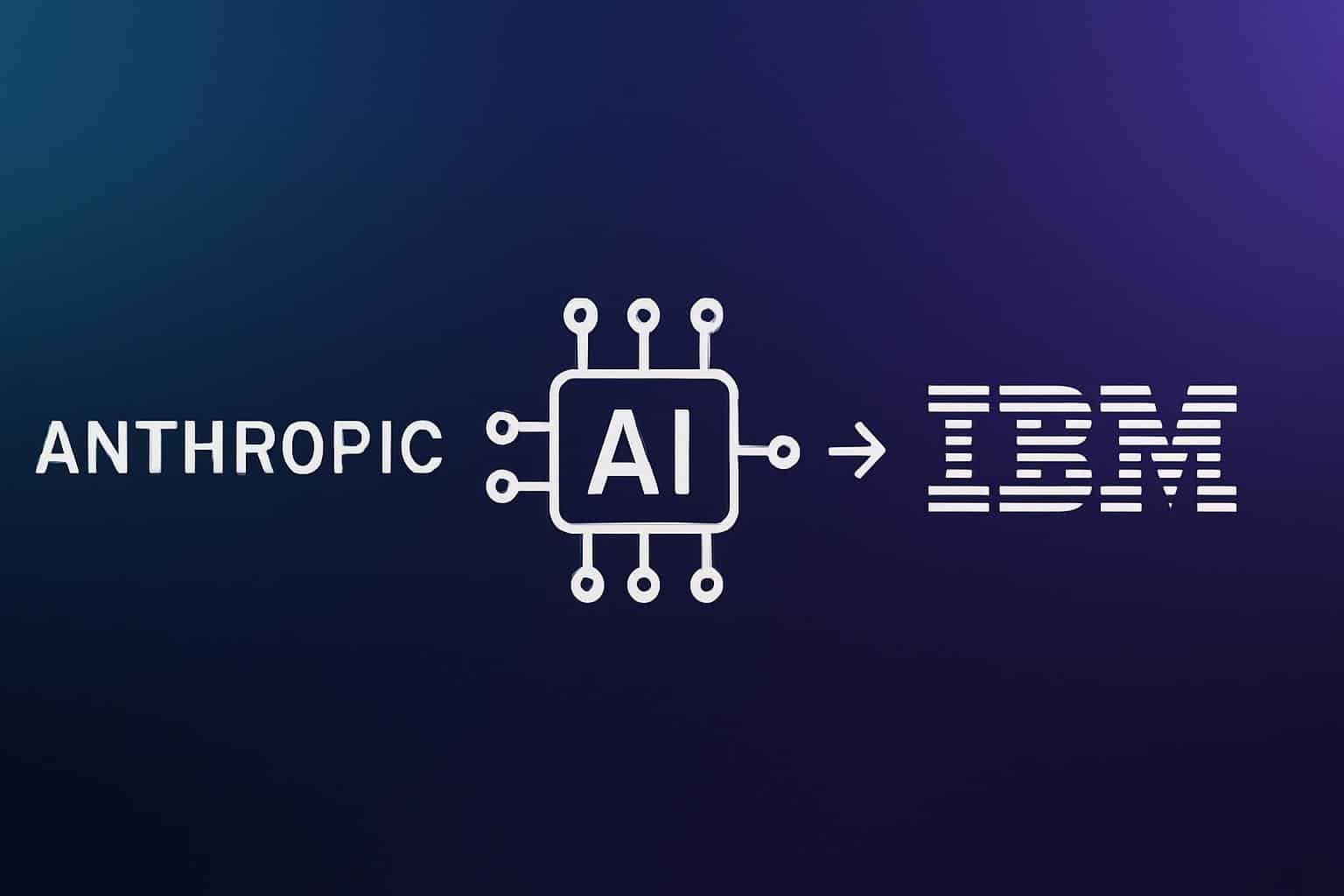 Anthropic and IBM logos signify enterprise AI partnership