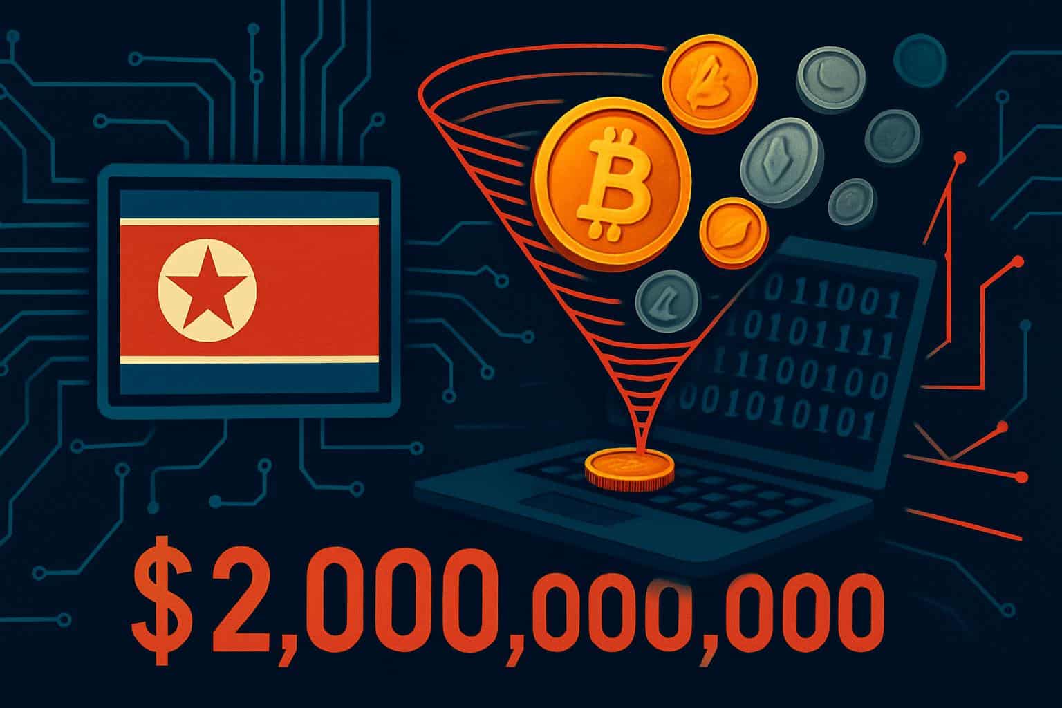 North Korean hackers steal more than $2 billion in cryptocurrency