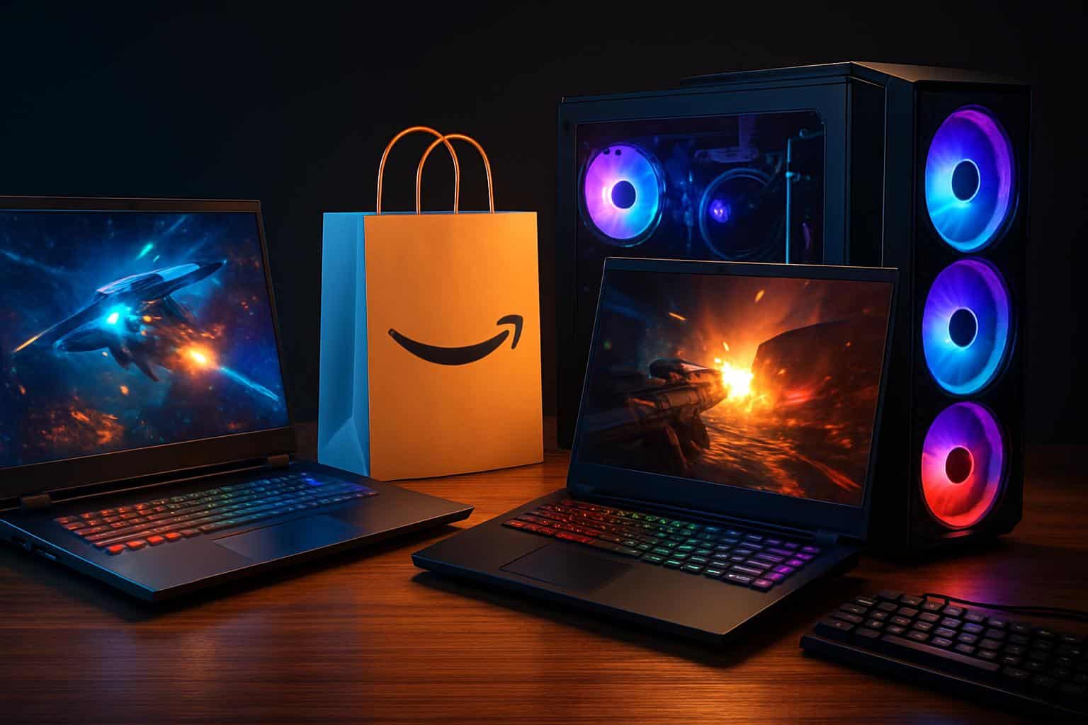 Best Amazon Prime Day gaming laptop and desktop deals with sale tags