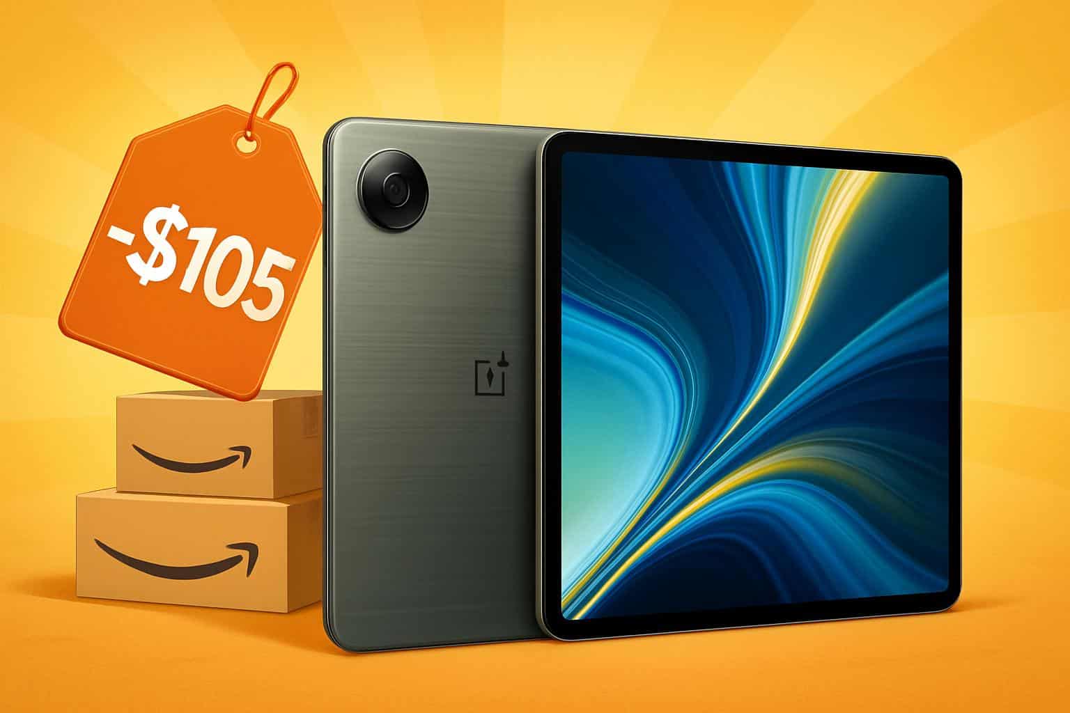 OnePlus Pad 3 tablet first discount, $594.99 at Amazon