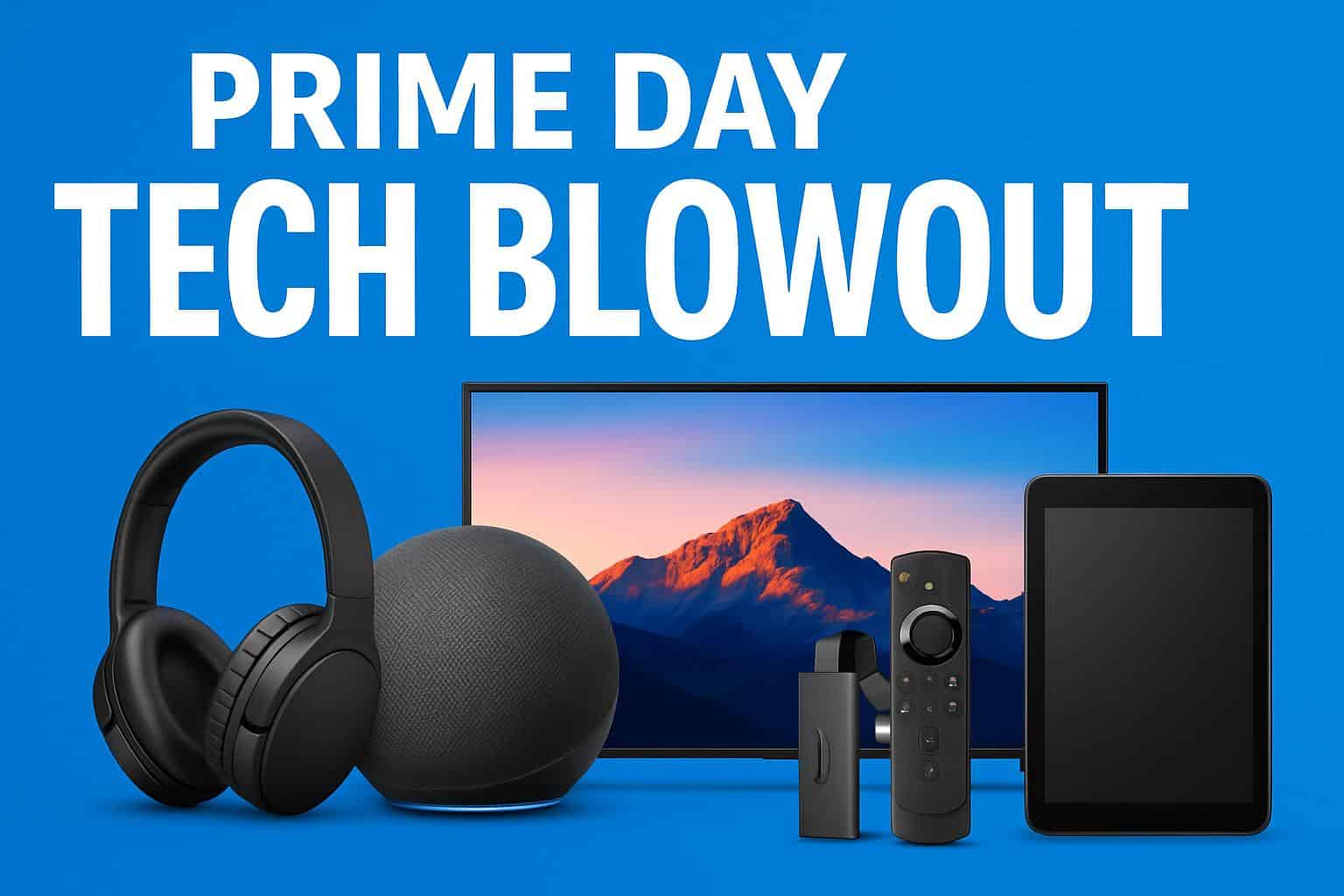 Amazon Prime Day tech deals on laptops, TVs, headphones and smart home devices over 50% off