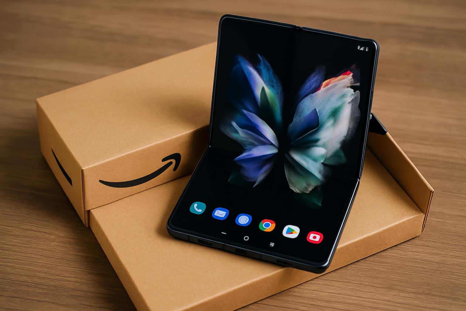 Amazon record-low price on Samsung Galaxy Z Fold 7 foldable phone deal