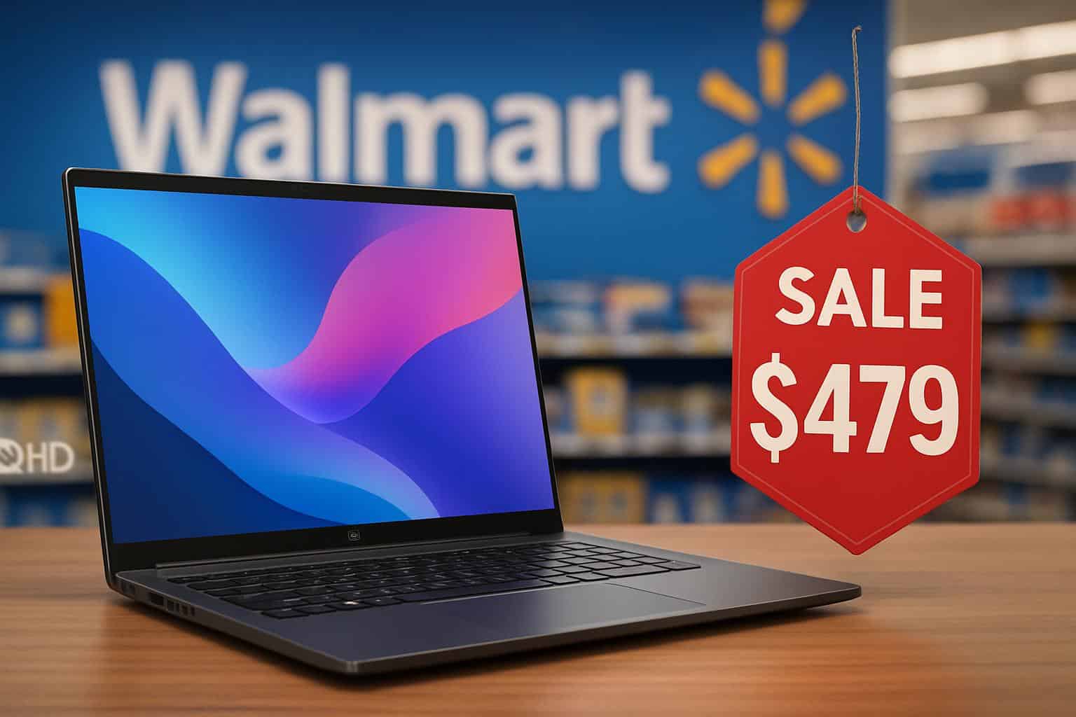 HP OmniBook 5 laptop on Walmart sale, nearly 50% off