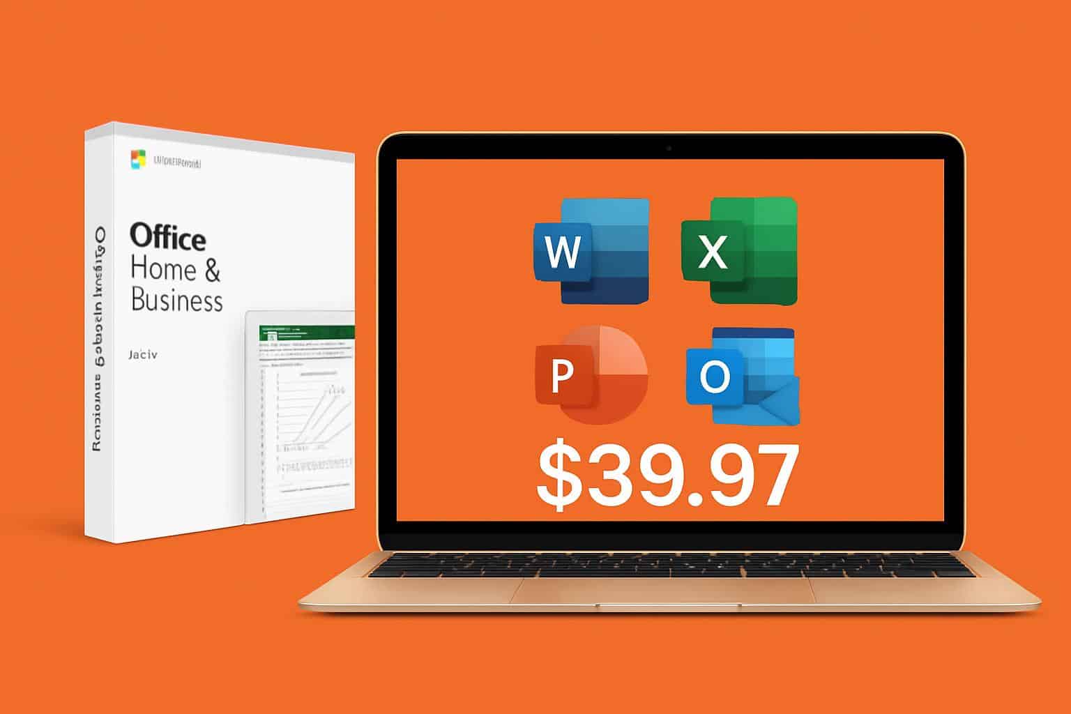 Microsoft Office 2019 Home & Business for Mac on sale for $39.97