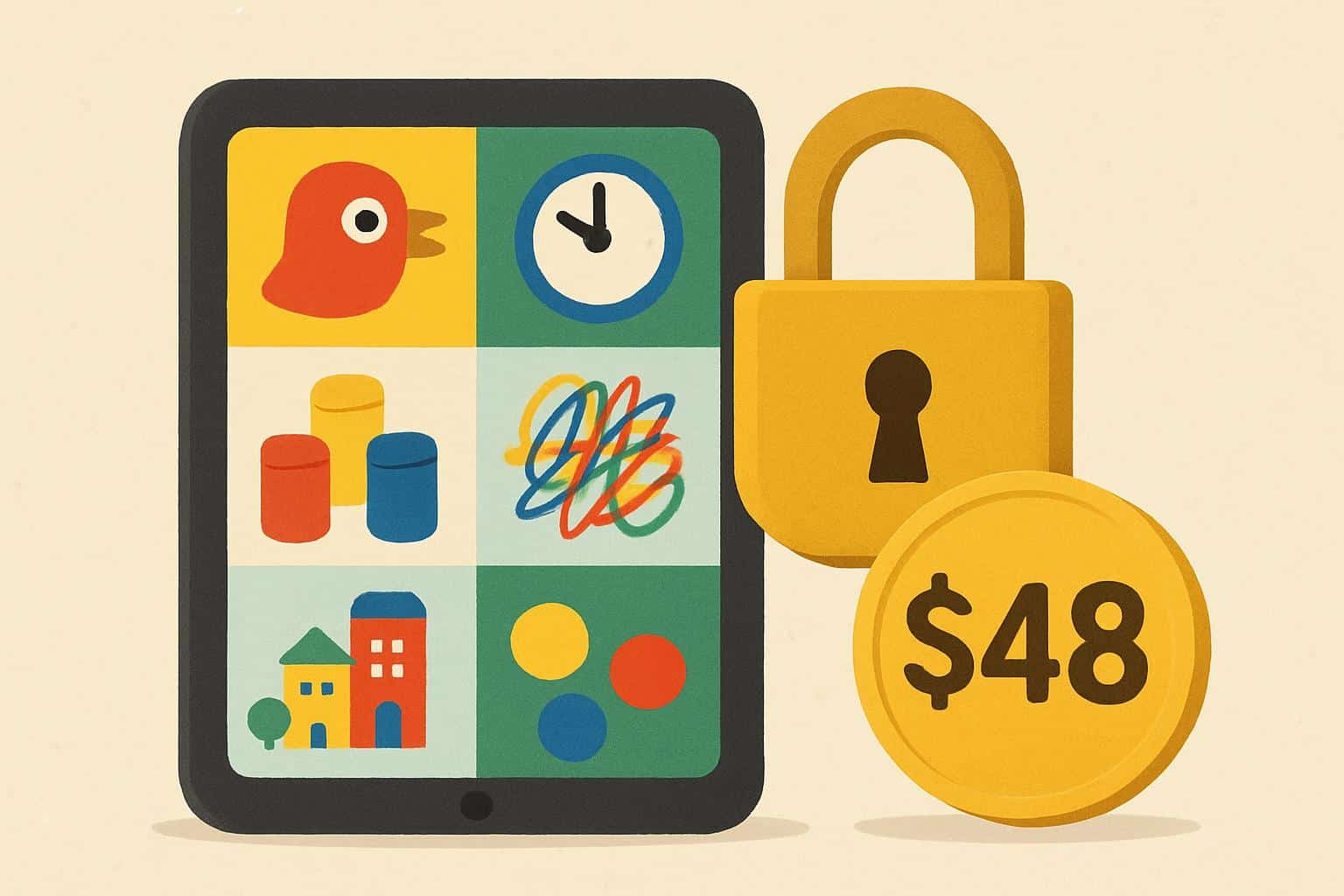 Pok Pok app lifetime access for about $48