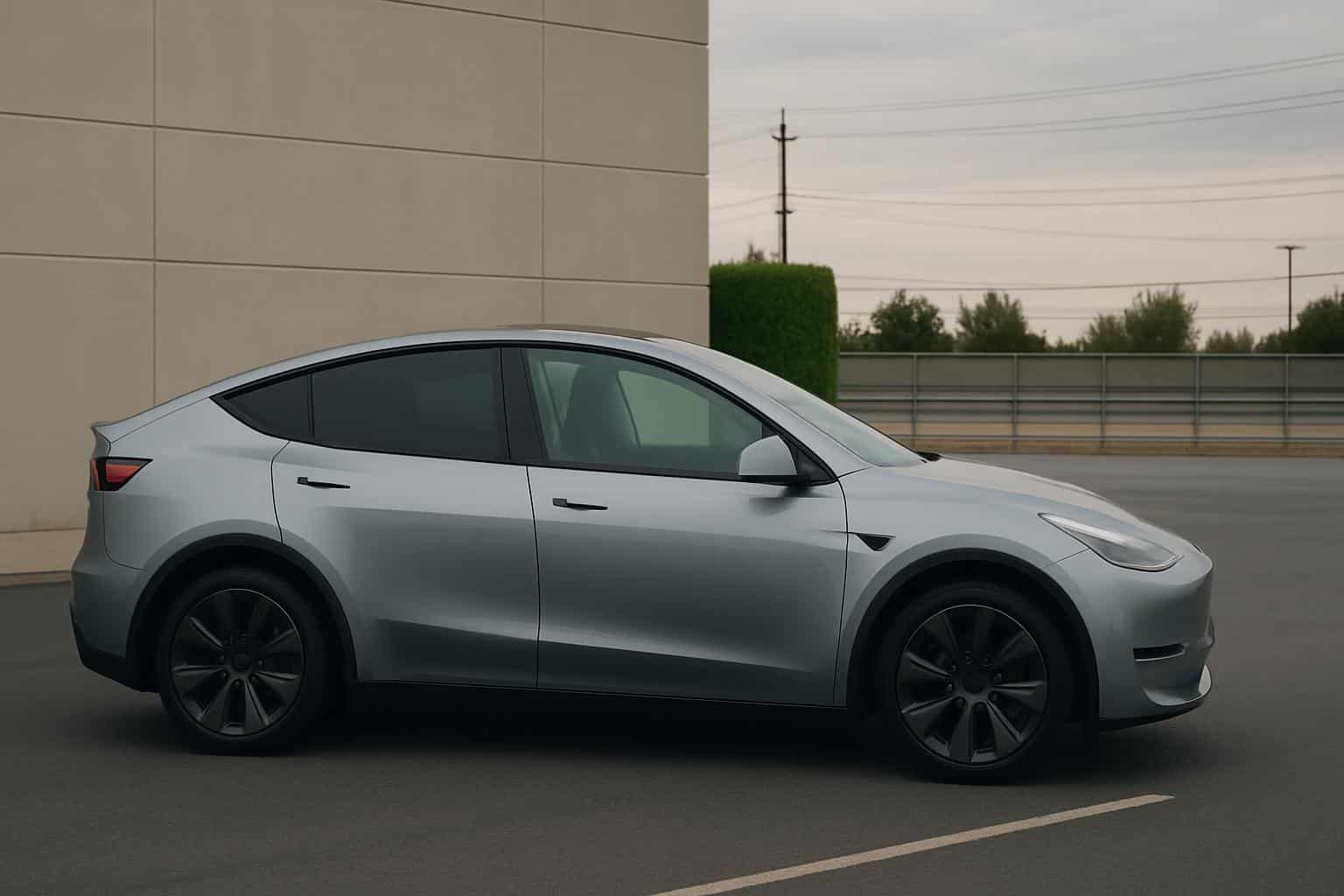 Low-priced Tesla Model Y arrives with reduced driving range