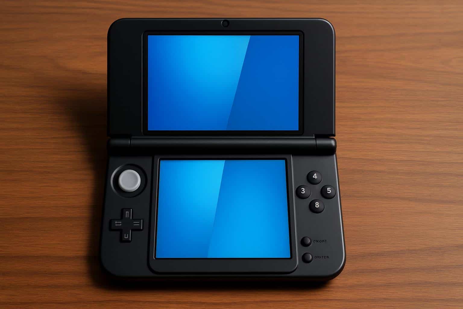 Azahar 3DS emulator showing True Dual Screen layout with top and bottom screens