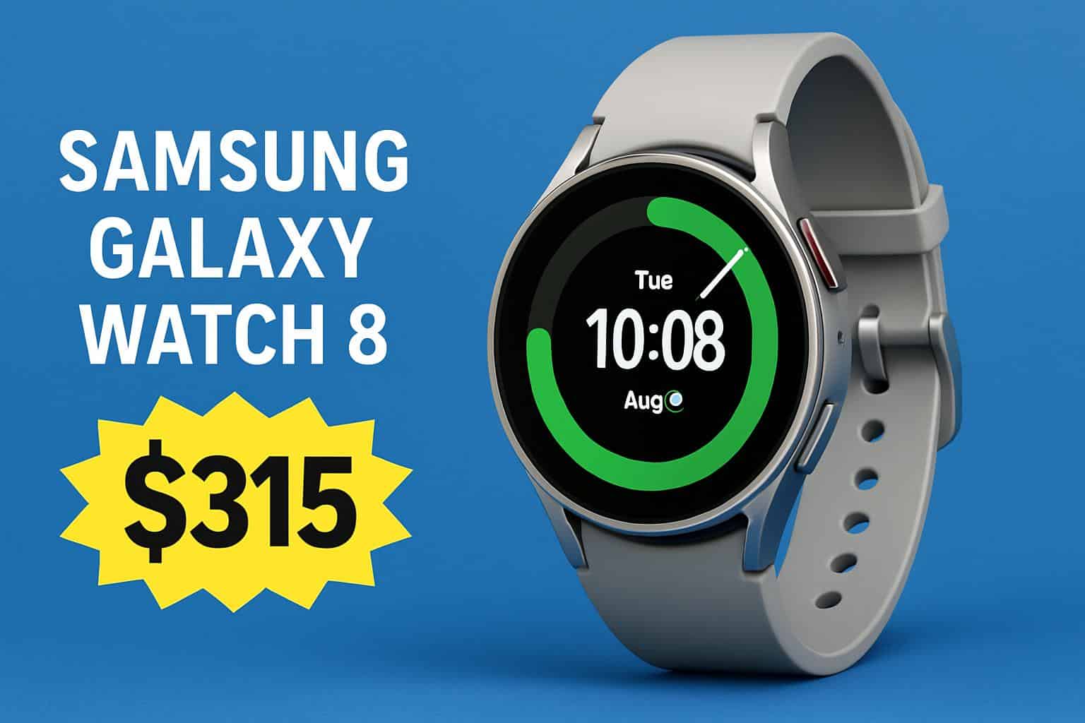 Samsung Galaxy Watch 8 price drops to 5, lowest price yet