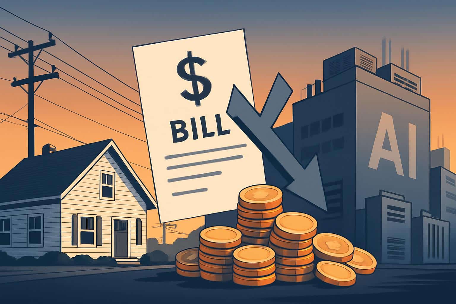 AI data centers driving up Americans’ electricity bills and power costs