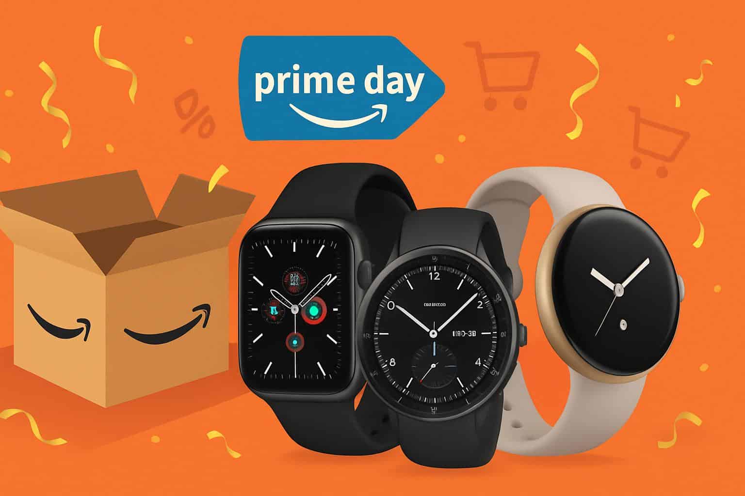 Prime Day smartwatch deals with multiple discounted wearable models