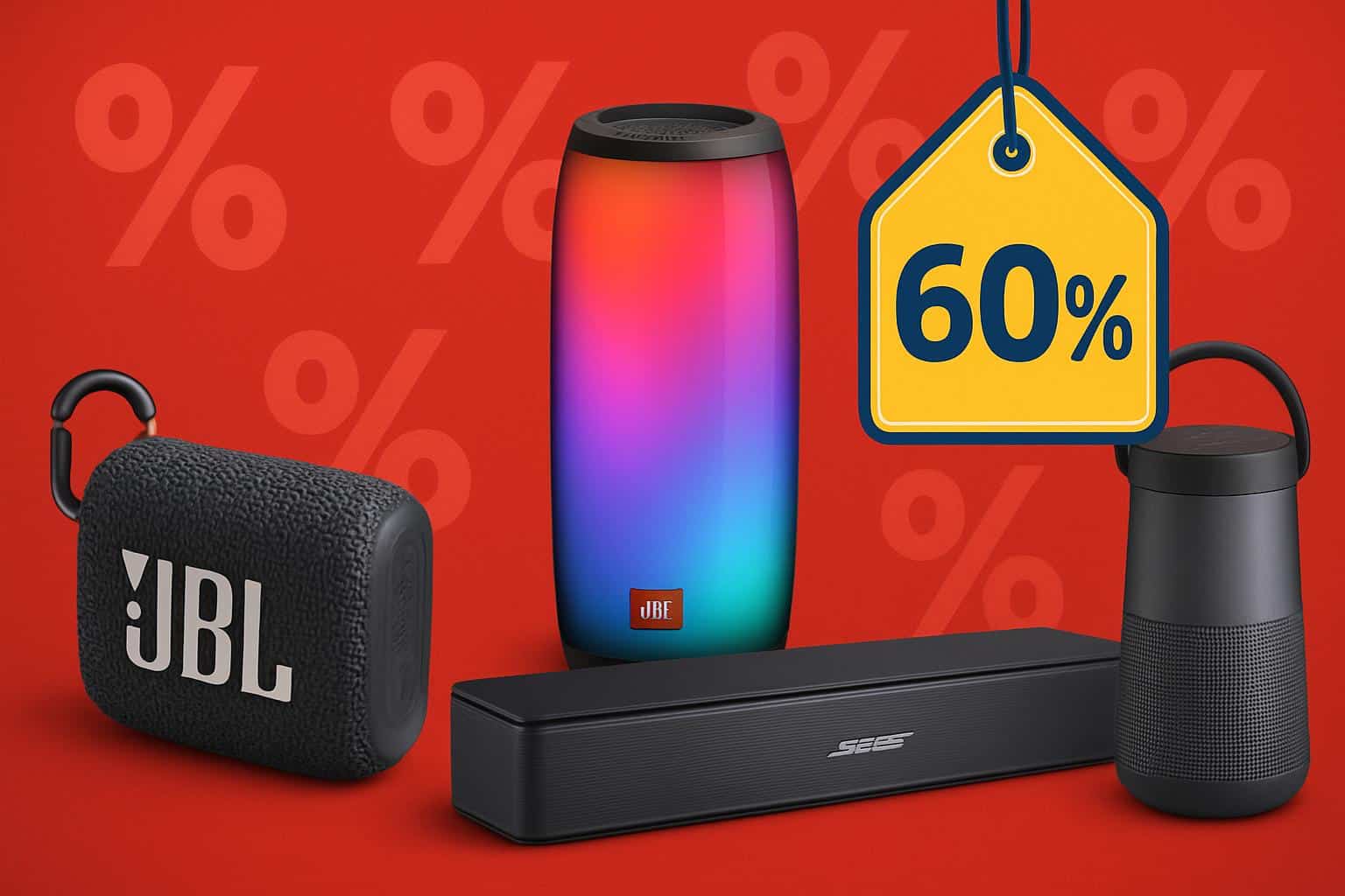 JBL and Bose speaker sale for Prime Day, up to 60% off