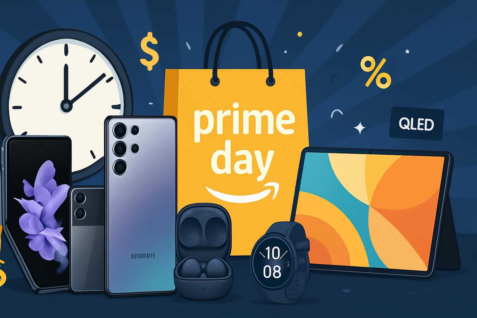 Amazon Prime Day Samsung deals: last-chance discounts on Galaxy phones, TVs, earbuds