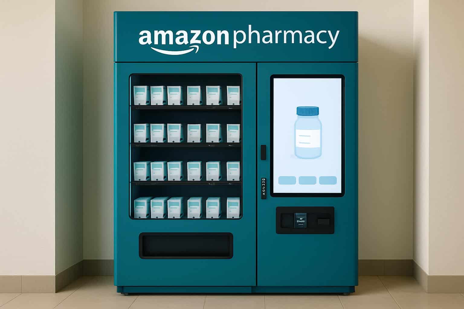 Amazon Pharmacy automated prescription vending machine kiosk
