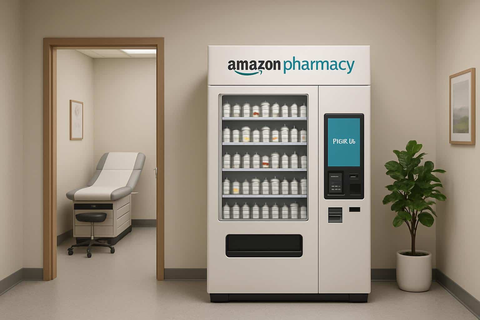 Amazon Pharmacy adds prescription vending machines for automated medication pickup