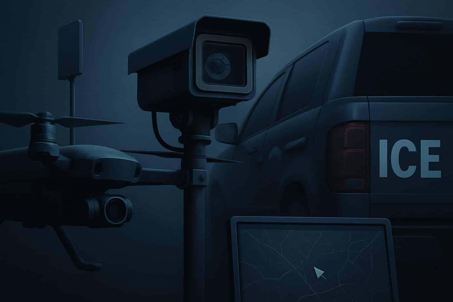 ICE deportation crackdown technology: surveillance systems, data analytics, tracking tools