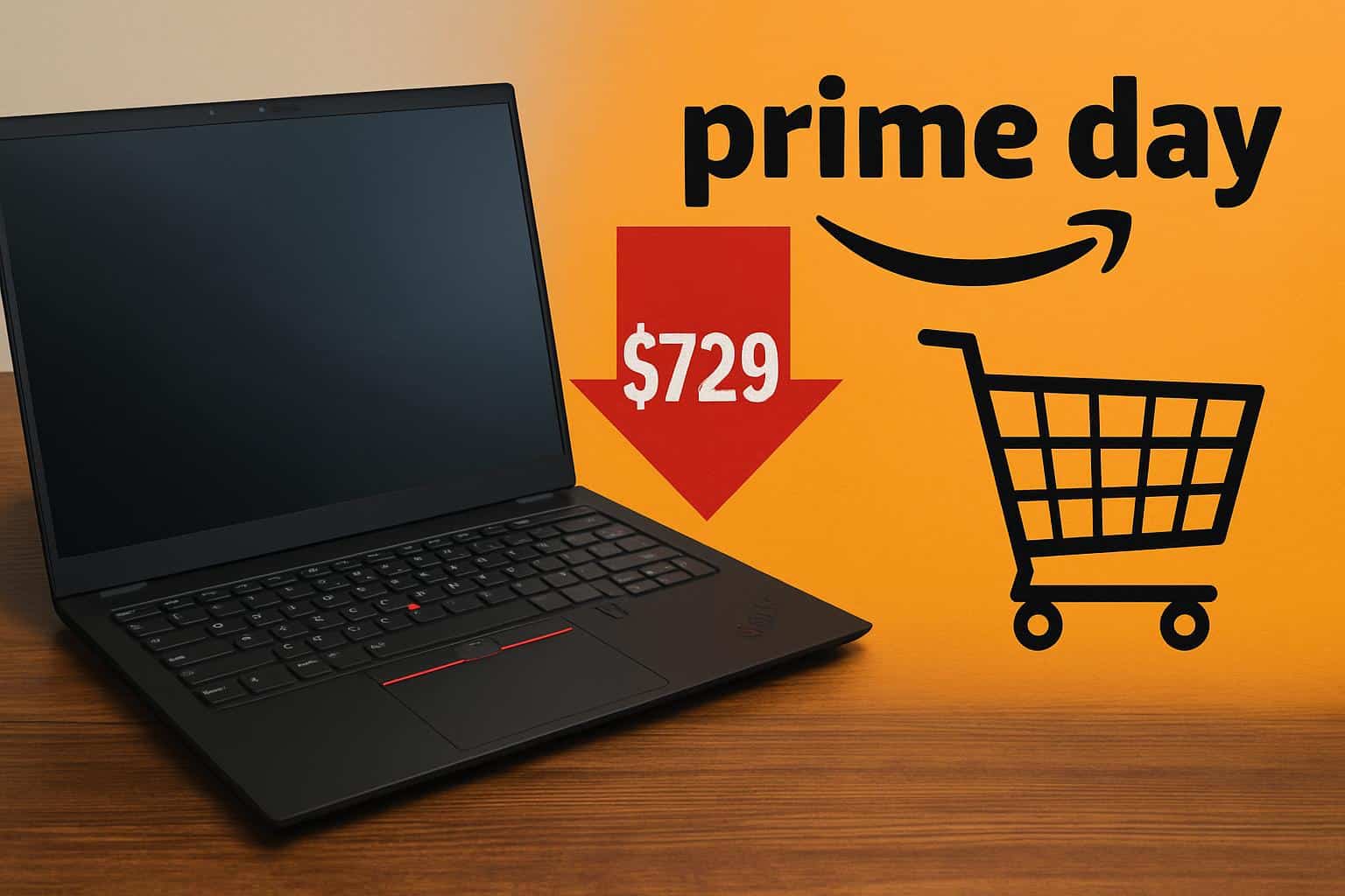 Lenovo ThinkPad X1 Carbon laptop on Prime Day sale for 9