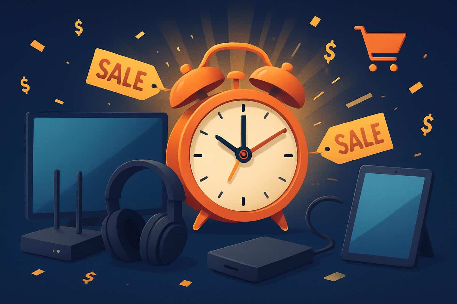 Prime Day last-chance tech deals: editor-vetted gadgets with sale tags and countdown clock