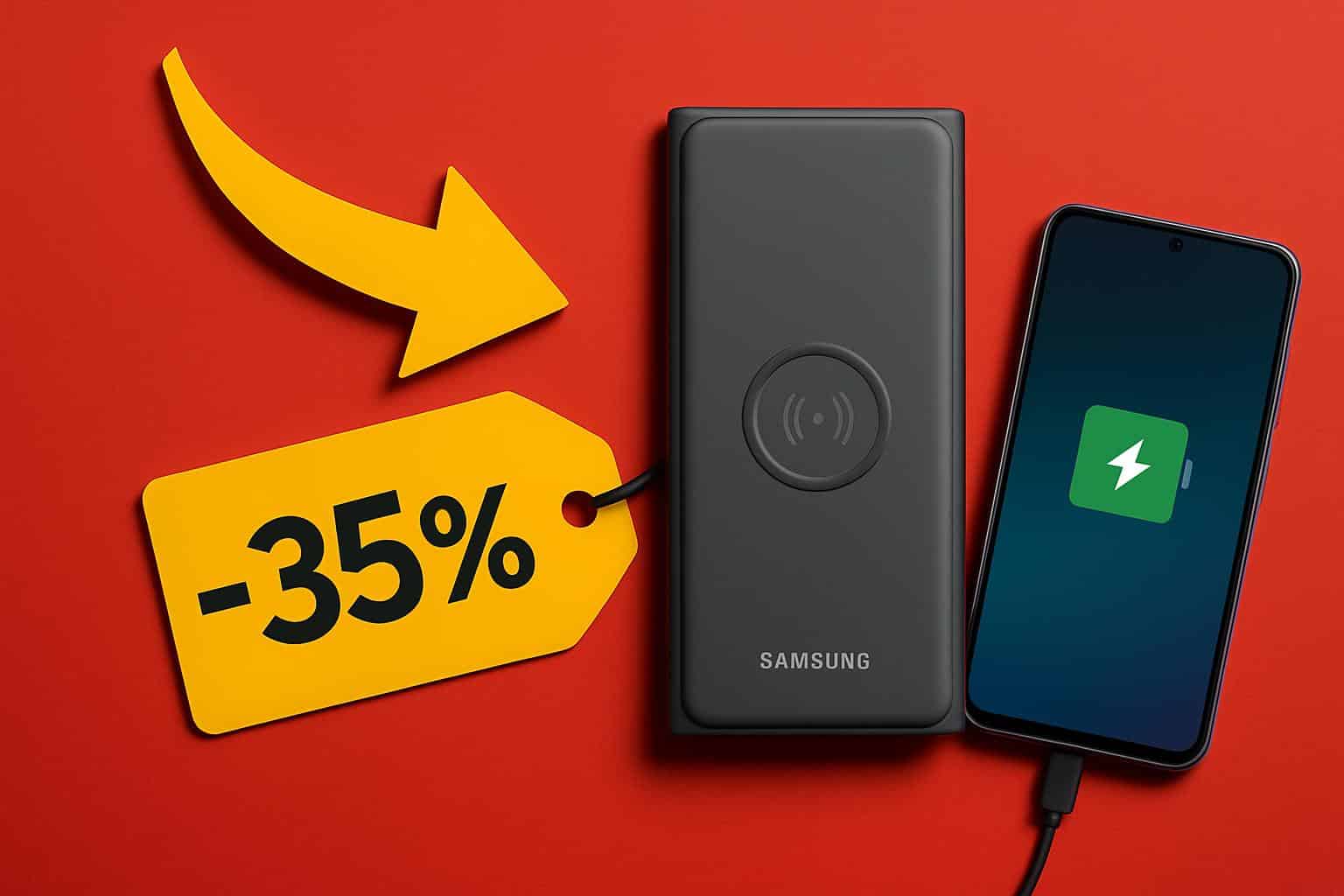 Samsung Wireless Battery Pack deal: 35% off Qi wireless power bank