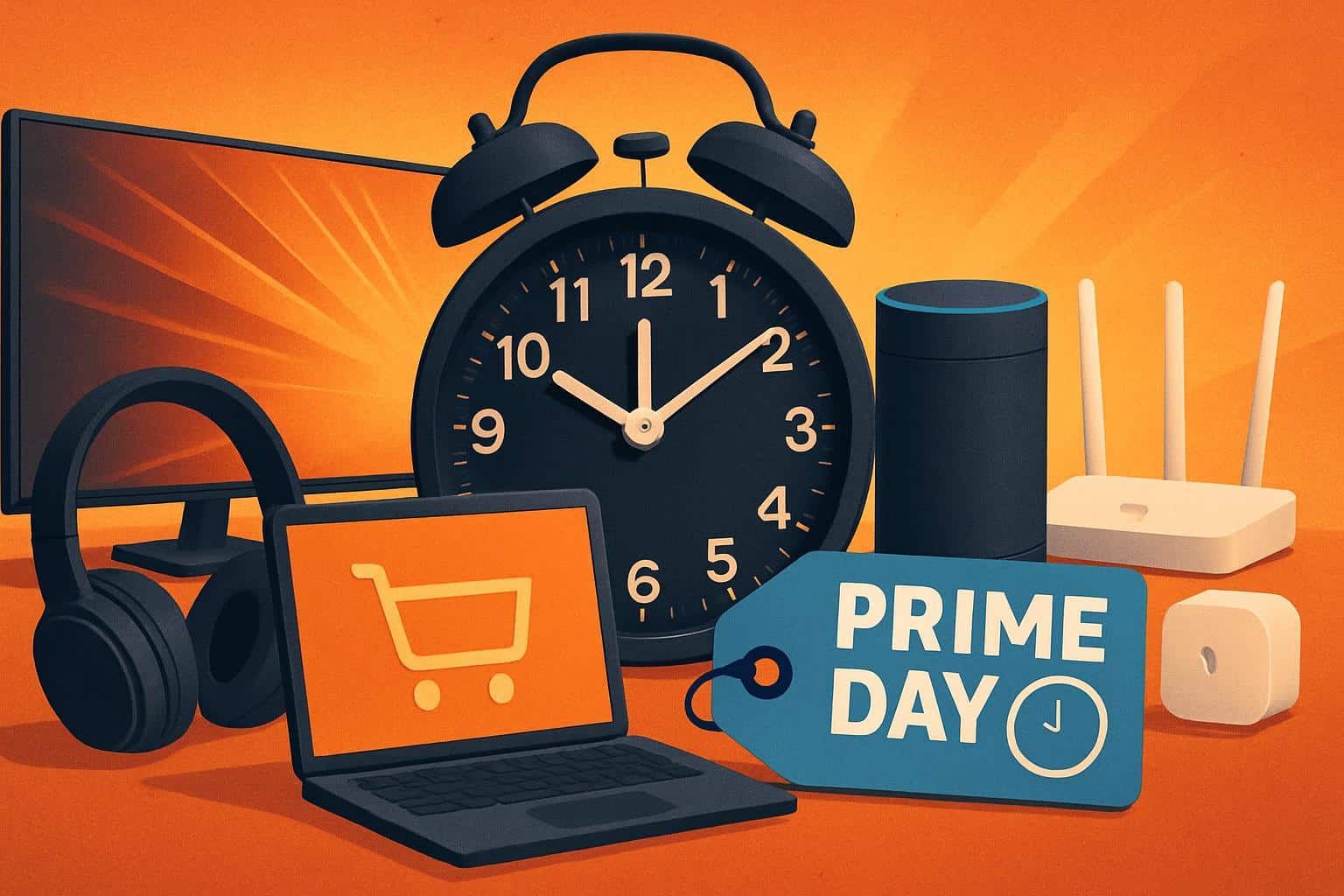 Amazon Prime Day final hours tech deals with countdown clock and discounted gadgets