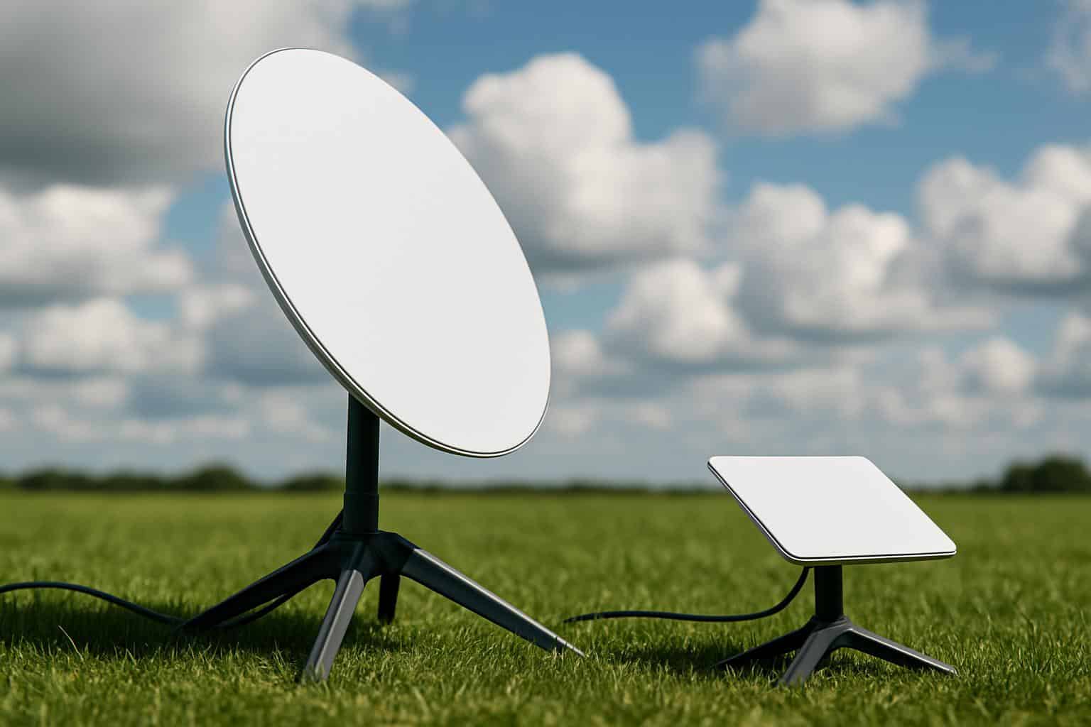Starlink satellite internet Standard and Mini dishes now under 0