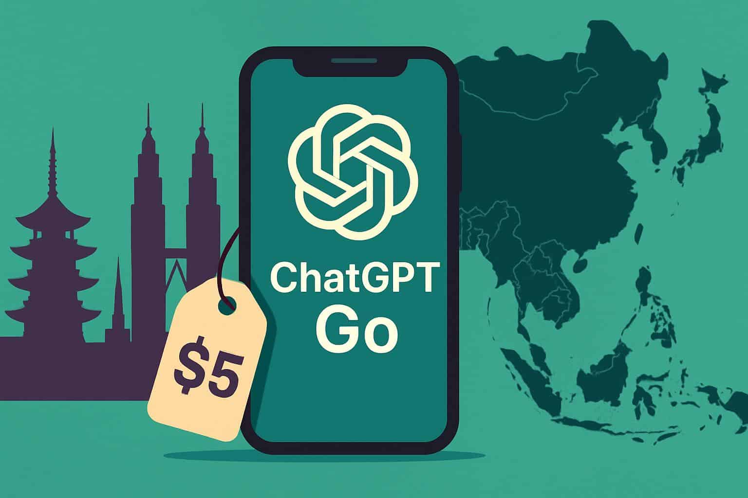 OpenAI ChatGPT Go now available in 16 Asian markets