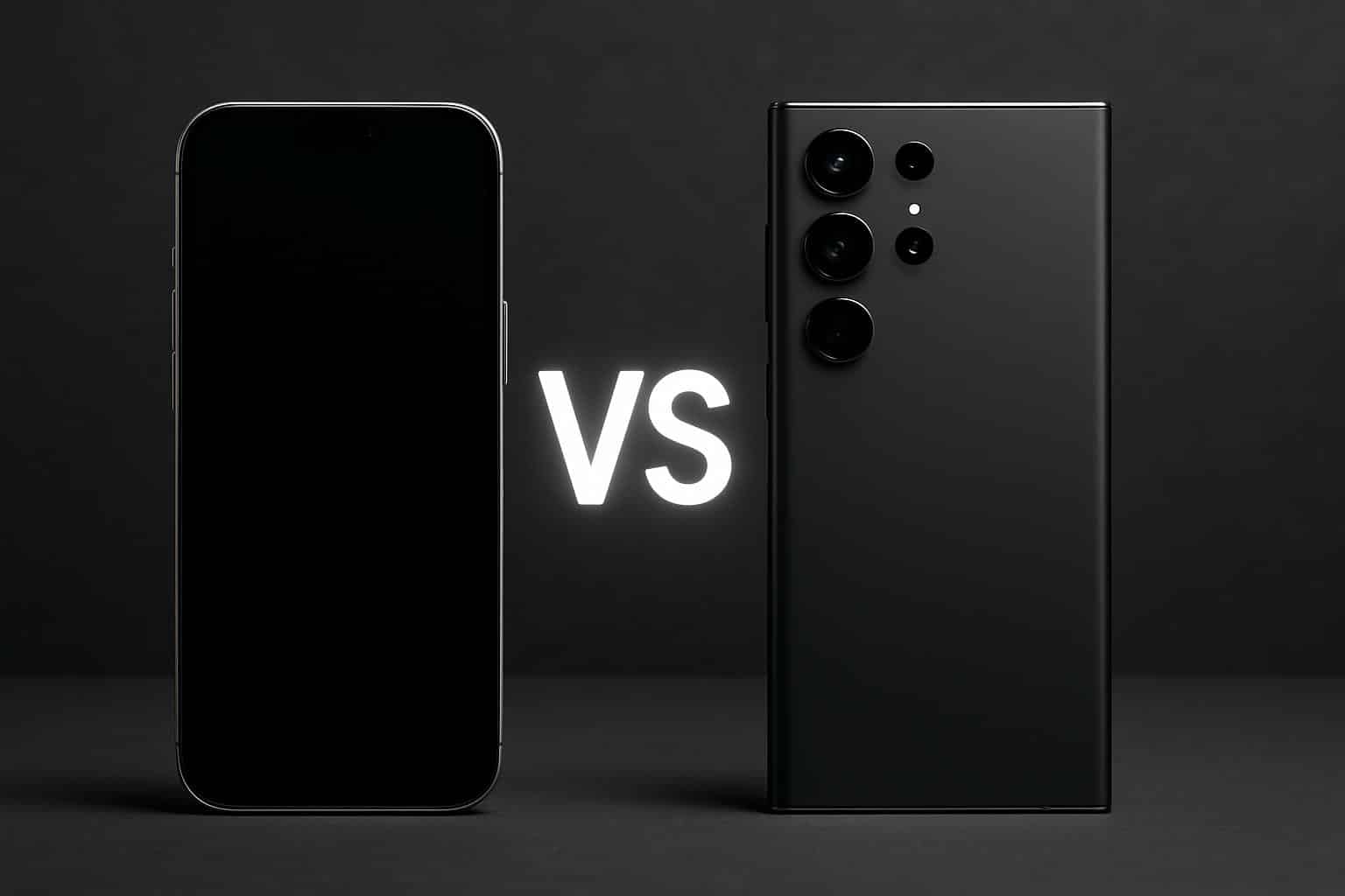 Apple iPhone 17 Pro Max vs Samsung Galaxy S25 Ultra side-by-side comparison