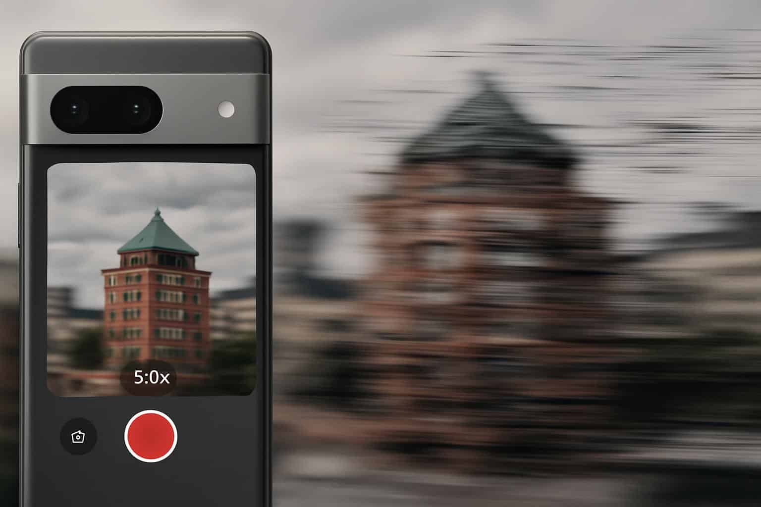 Pixel 10 telephoto camera interface showing video stutter fix steps