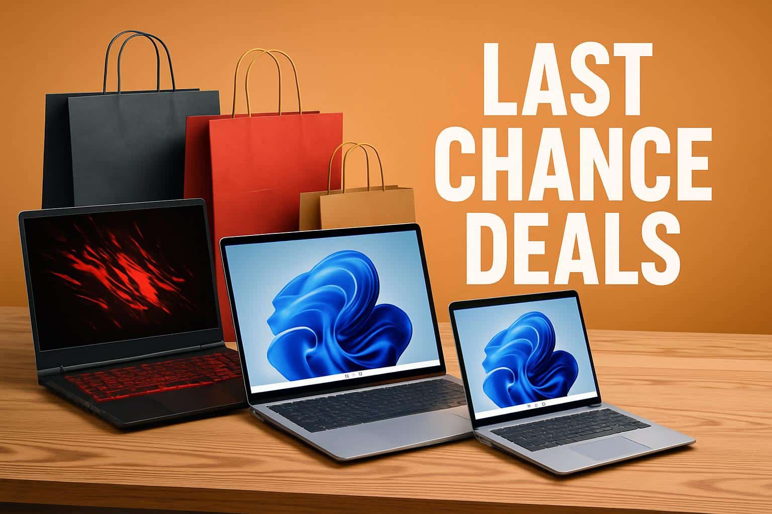 Amazon Prime Day last-chance laptop deals still live, laptops with sale tags