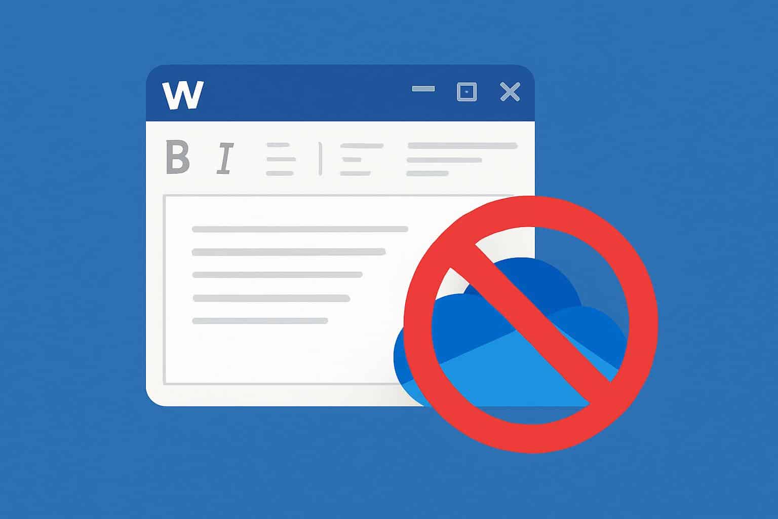 Microsoft Word default save location set to This PC, not OneDrive, for new documents